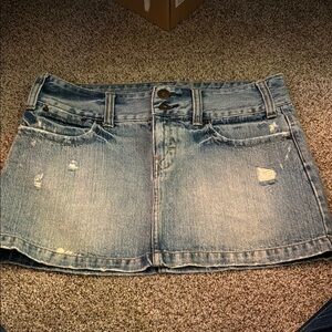 American Eagle Outfitters  Y2K Jean Skirt Casual